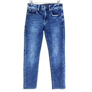 American Eagle Next Level Flex Slim Straight Jeans Men's Size 28/30 Dark Wash